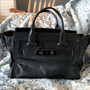 Black Coach satchel.  Fantastic condition.